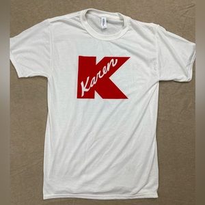 Funny Kmart Karen T-shirt Size:Small unisex